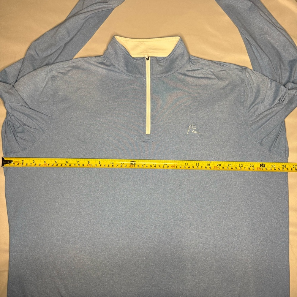 Rhoback Heather Blue Performance Pullover - image 6